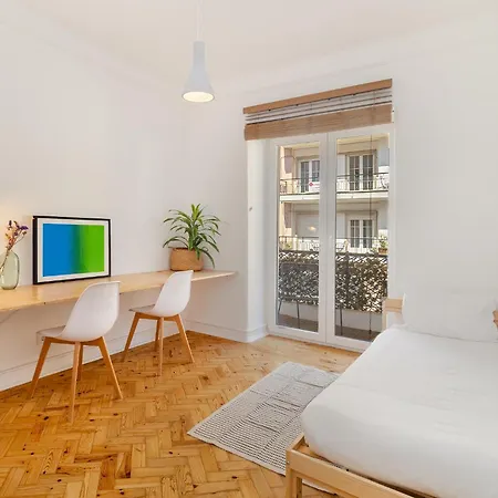 Whome Bright Modern In The Heart Of Alvalade דירה ליסבון